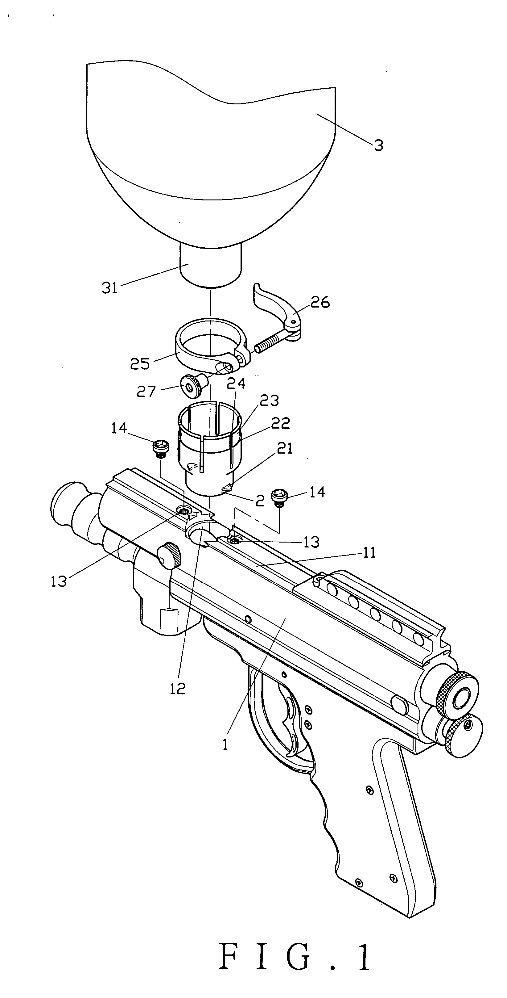 Paintball gun loading device