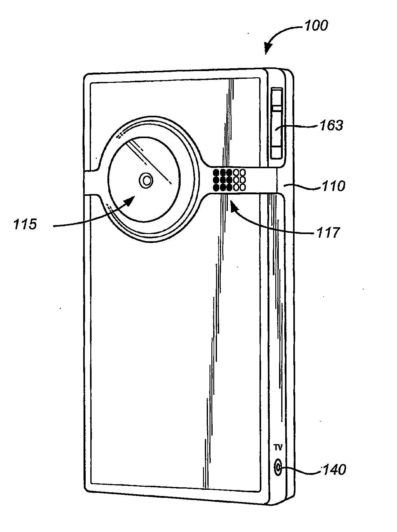 Video camera with multifunction connection ports