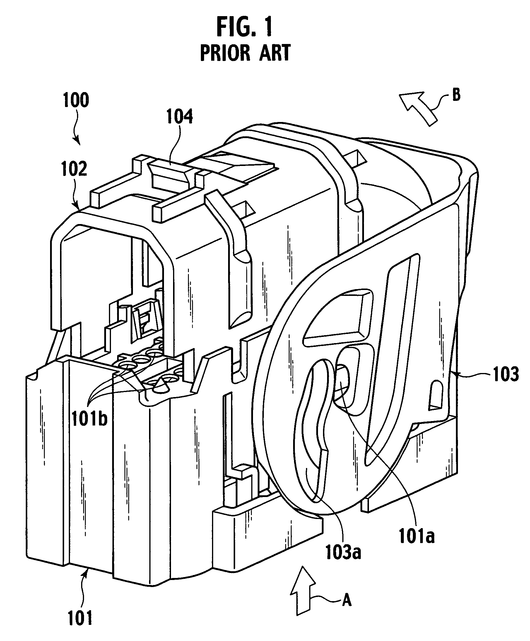 Lever type connector