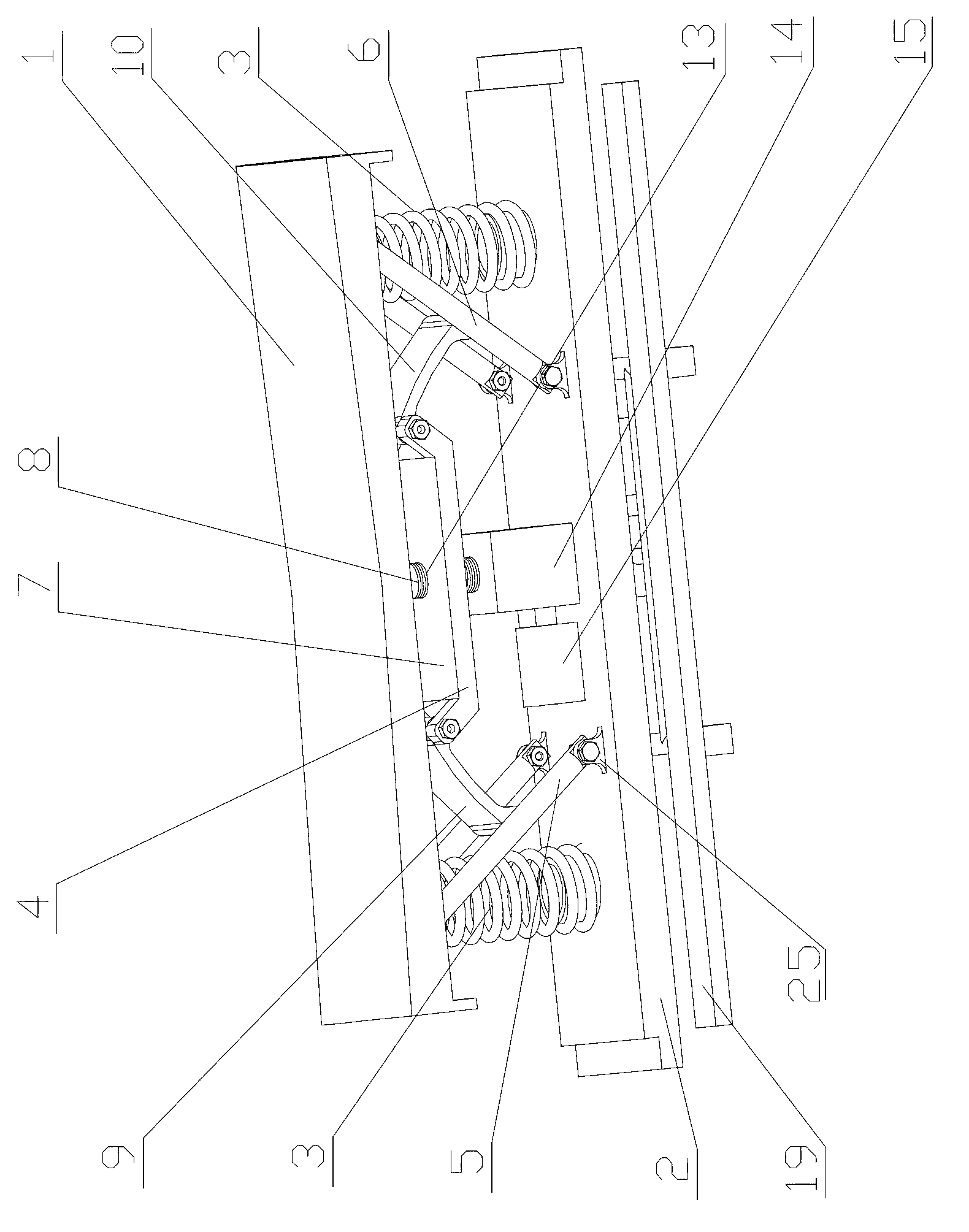 Chair waist supporting device