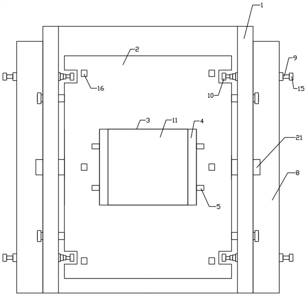 A blood-taking device with rotation and fixation function for livestock and veterinary sick pigs