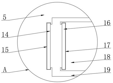 Anti-splashing injection molding device for PVC plastic production