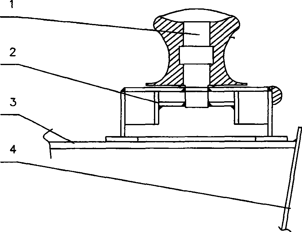 Fairlead roller arrangement for shipping