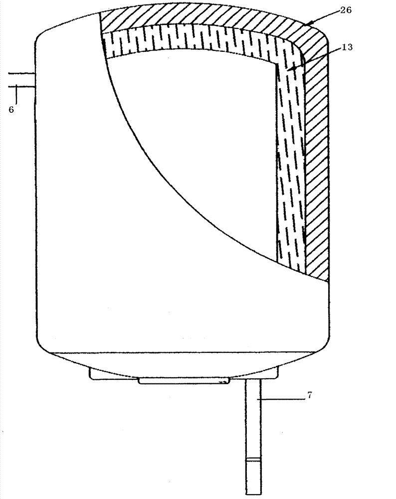 Electric water heater capable of convert heating power automatically