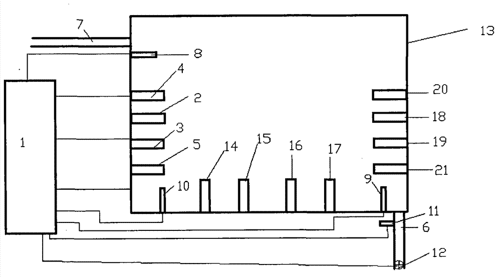 Electric water heater capable of convert heating power automatically