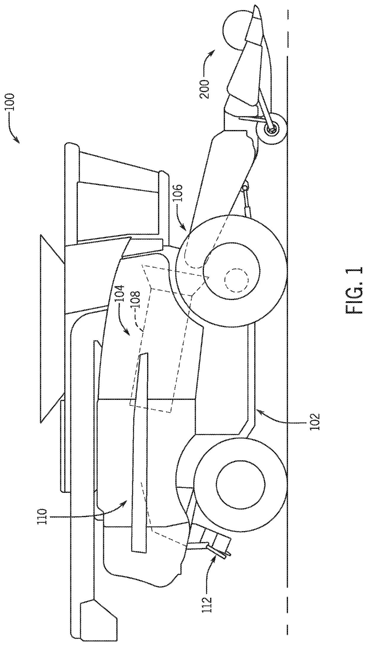 Reel assembly of an agricultural header