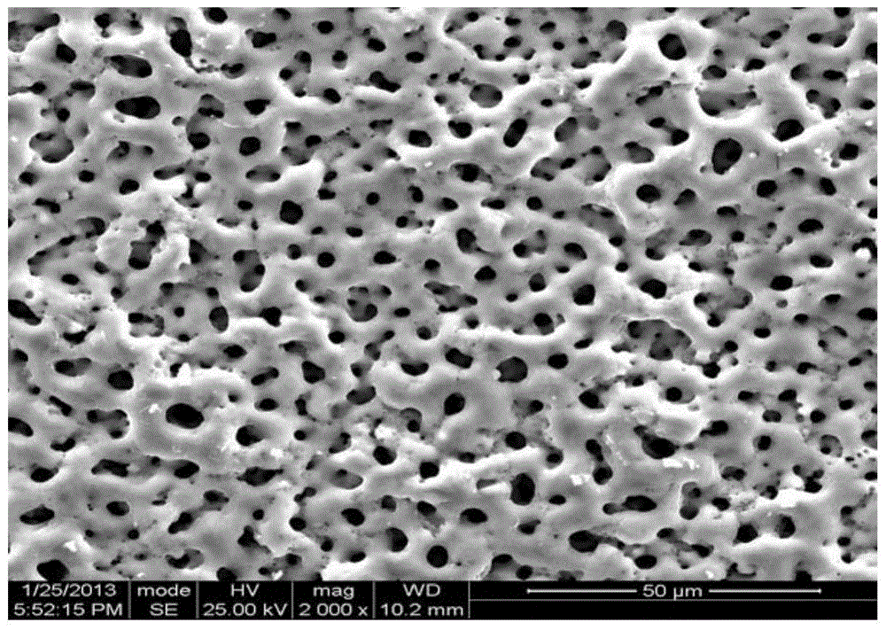 A kind of preparation method and application of titanium or titanium alloy surface wear-resistant and bacteriostatic bioactive ceramic membrane