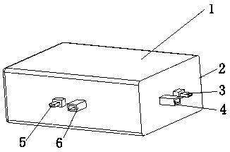 Power lithium battery protective housing and manufacturing process thereof