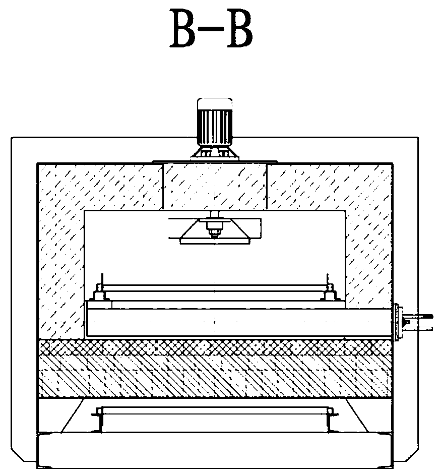 Steel die forging piston heat treatment adjustable temperature control furnace with energy saving and emission reduction effects and heat treatment process method thereof