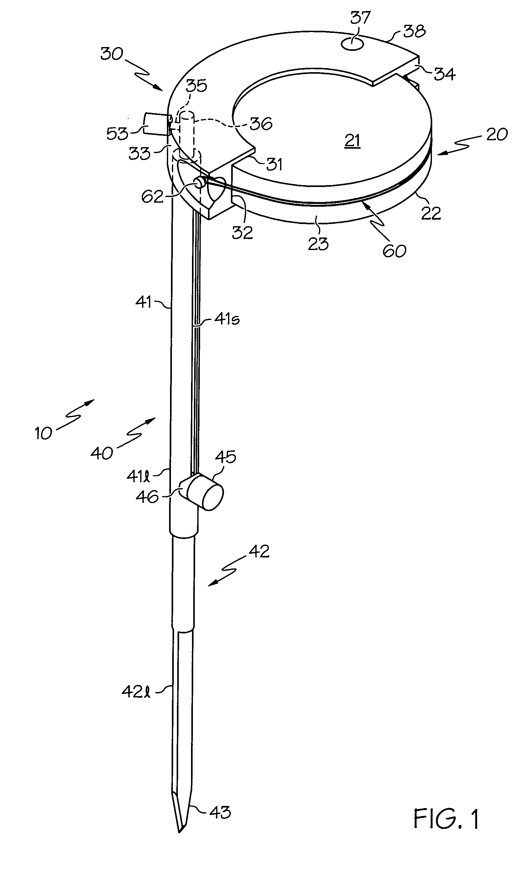 Stake-mounted turkey pot call holder