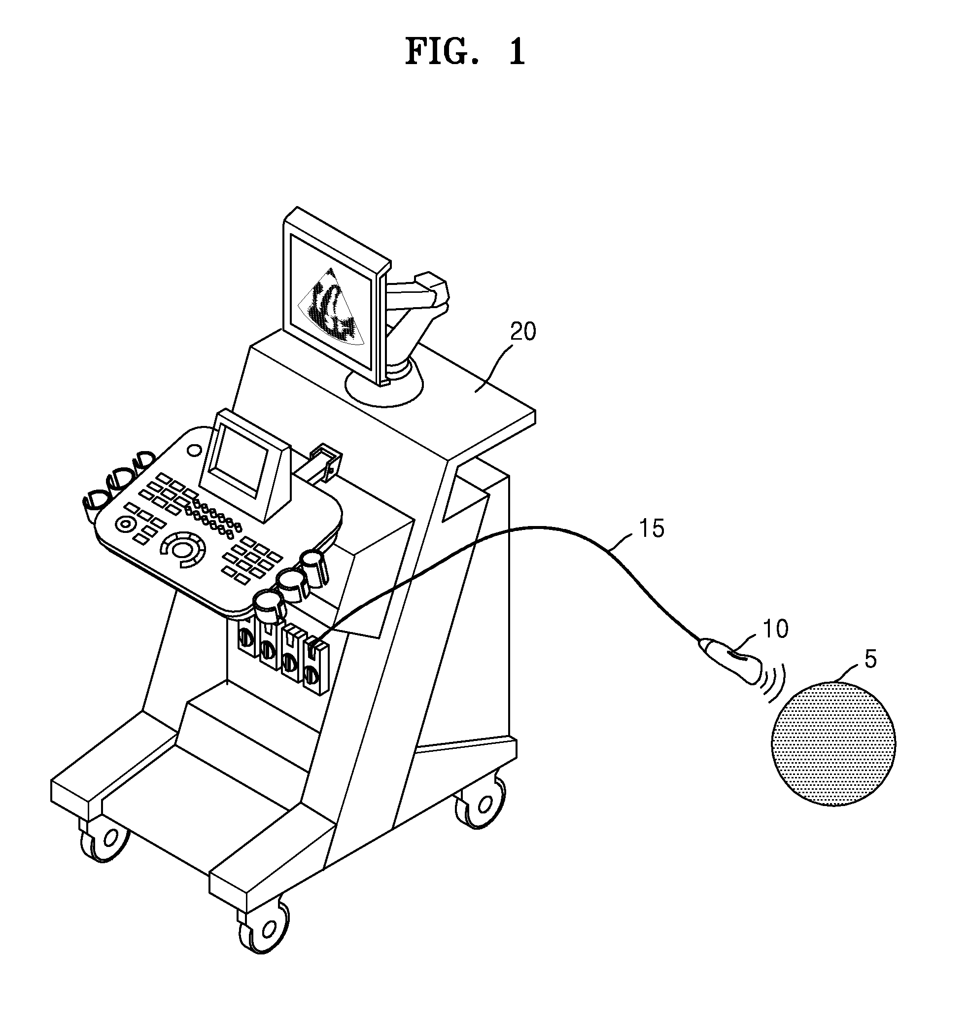 Ultrasound probe and operating method thereof
