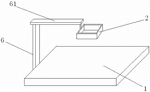 A film-pressing device applied to large-area and complex plastic-absorbing molds