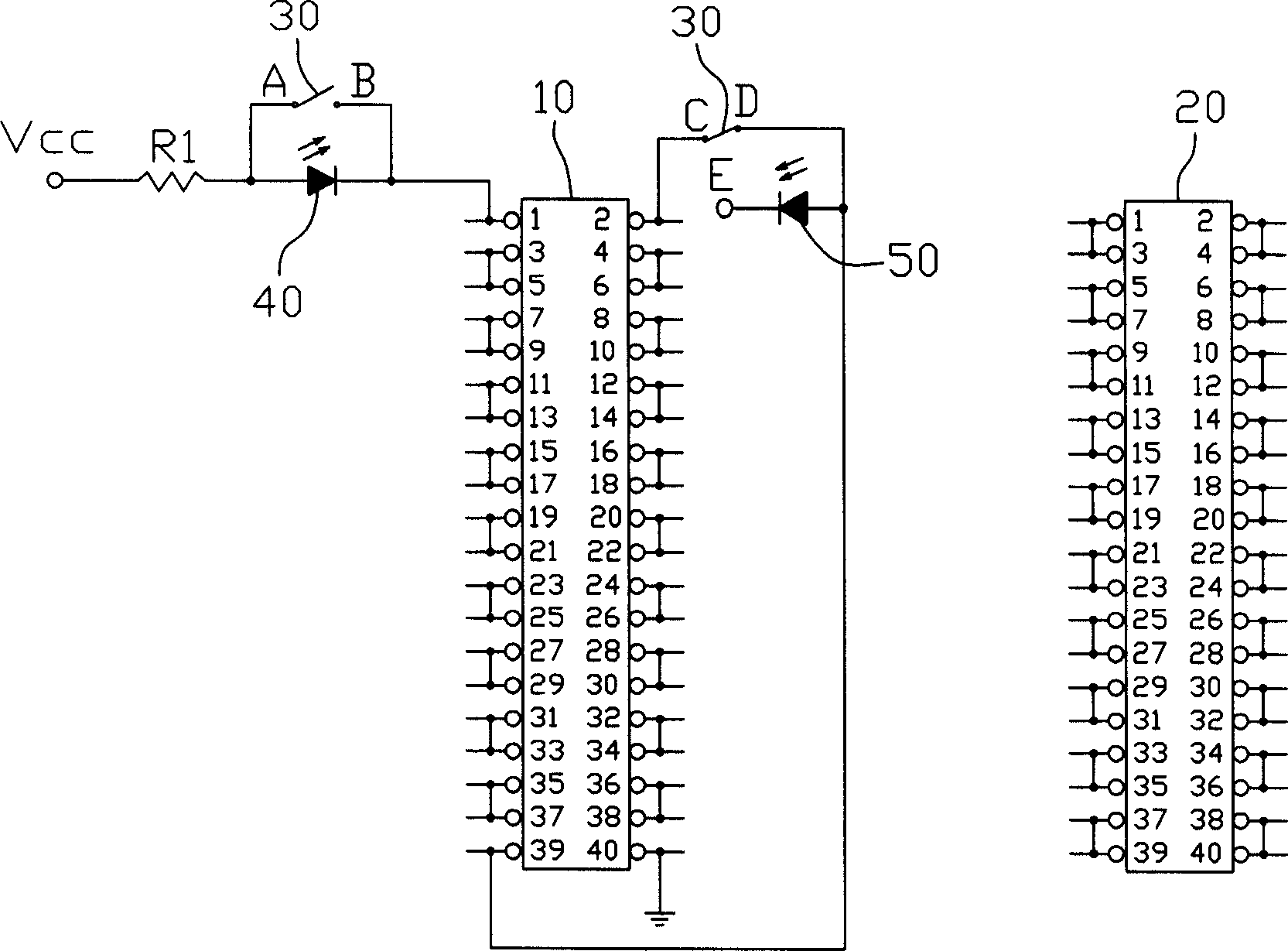 Line open-short circuit tester