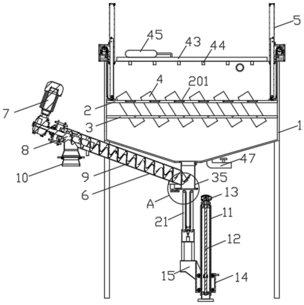 Stone cutting sewage fine sand precipitation and sand production equipment and use method thereof