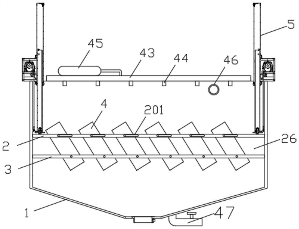 Stone cutting sewage fine sand precipitation and sand production equipment and use method thereof