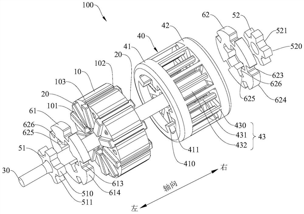 Rotor assembly and motor with rotor assembly