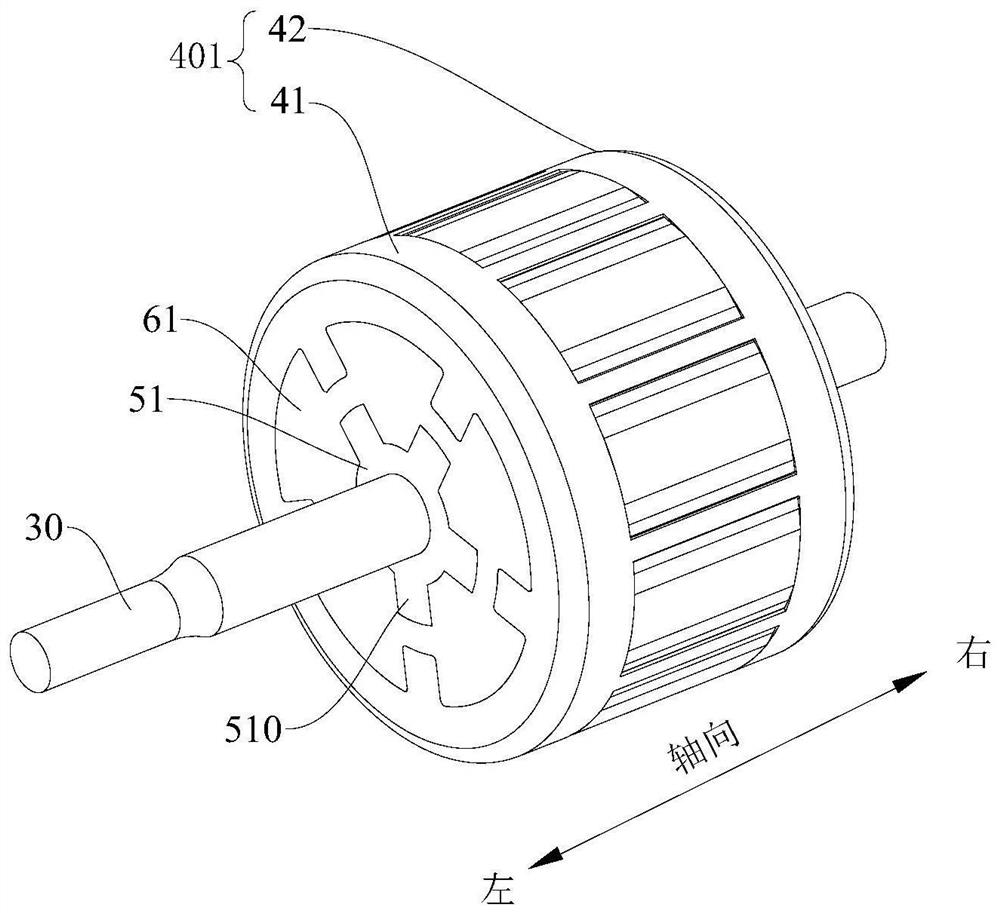 Rotor assembly and motor with rotor assembly