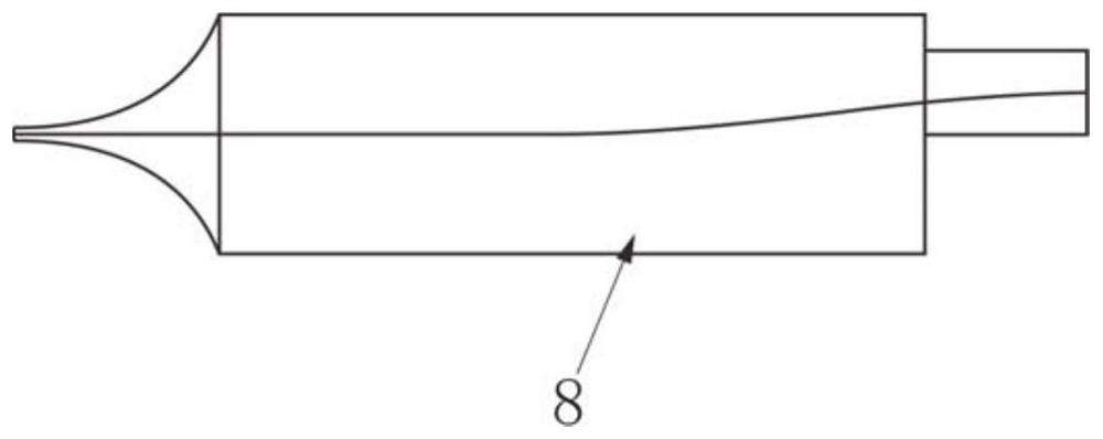 Slotted lining preparation device and method