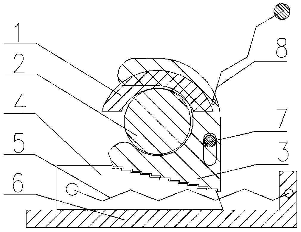 Anti-locking saddle locking mechanism