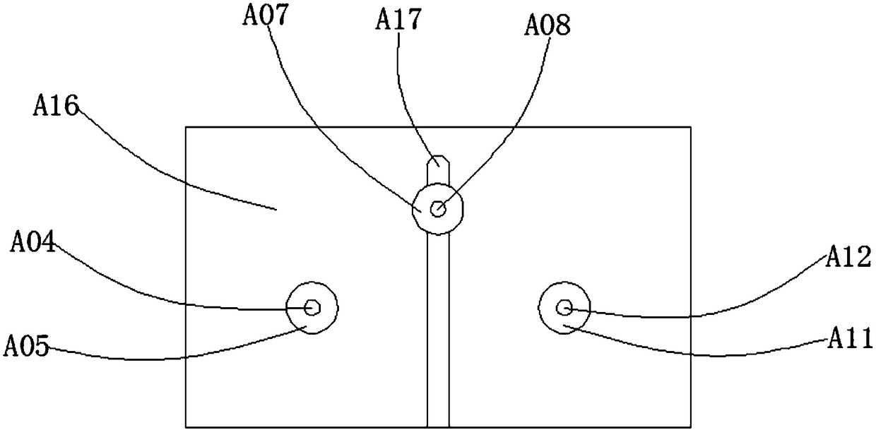 Bending processing device for building aluminum profile and use method of bending processing device