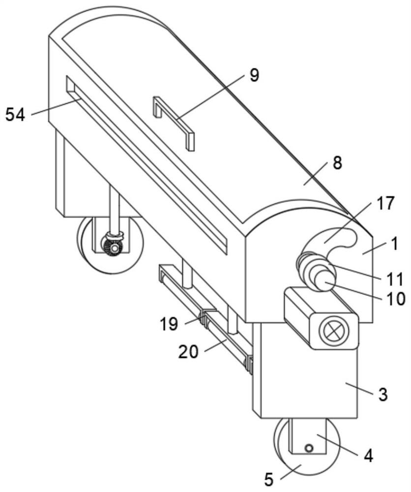 Concrete curing system and using process thereof