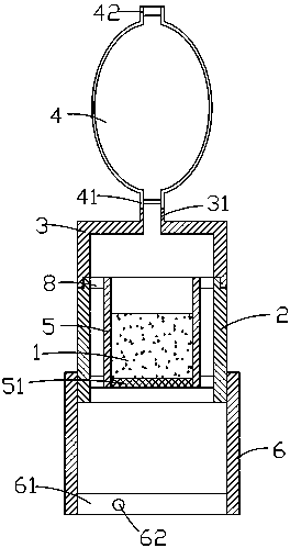 Split-type moxibustion apparatus capable of controlling temperatures