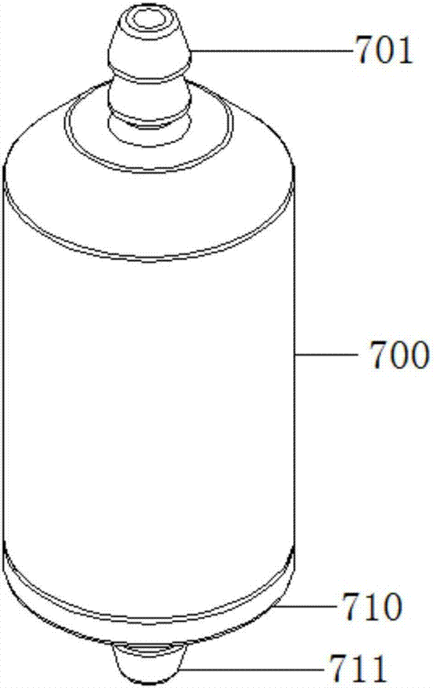 On-line dust particle counting monitoring system based on dust-free exhaust design