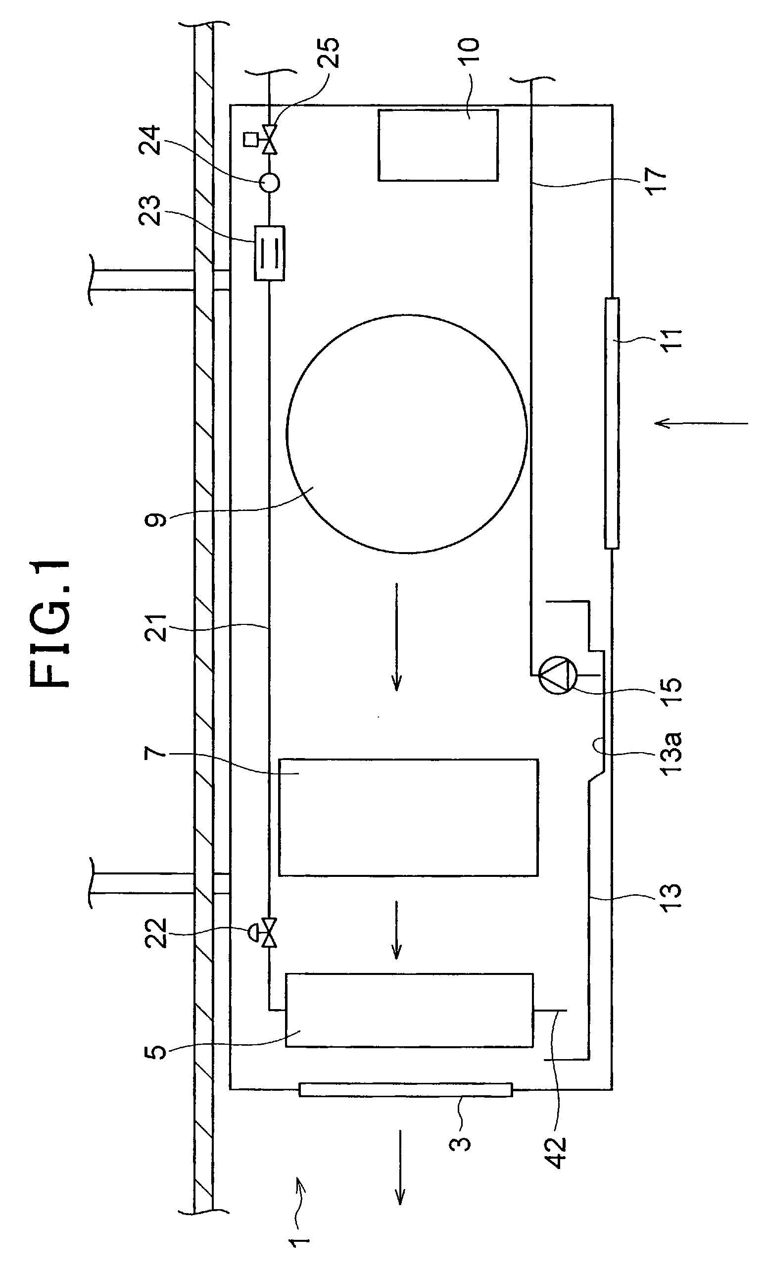 Inactivating device for virus, bacteria, etc. and air conditioner using the same