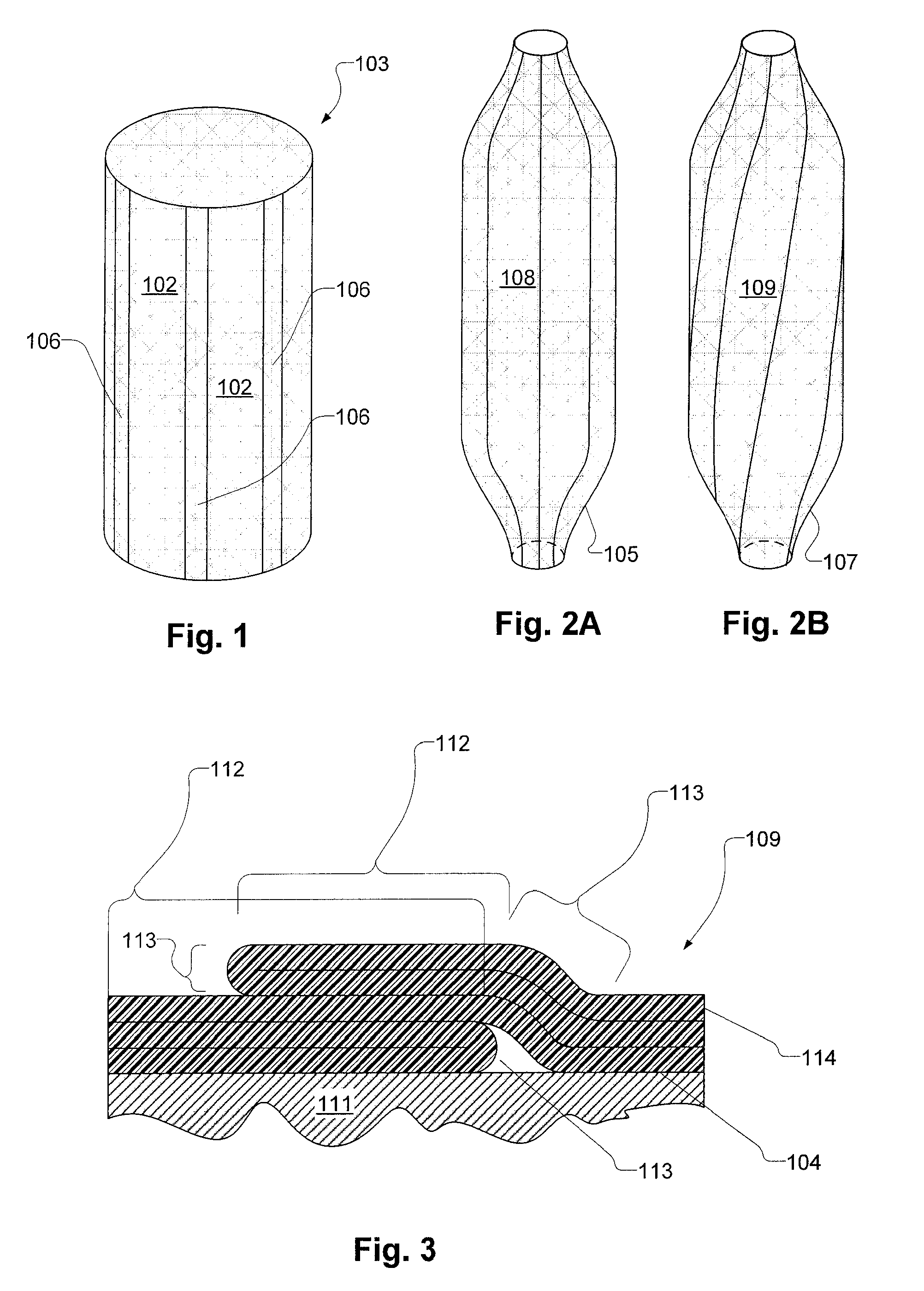 Inflatable structure with braided layer