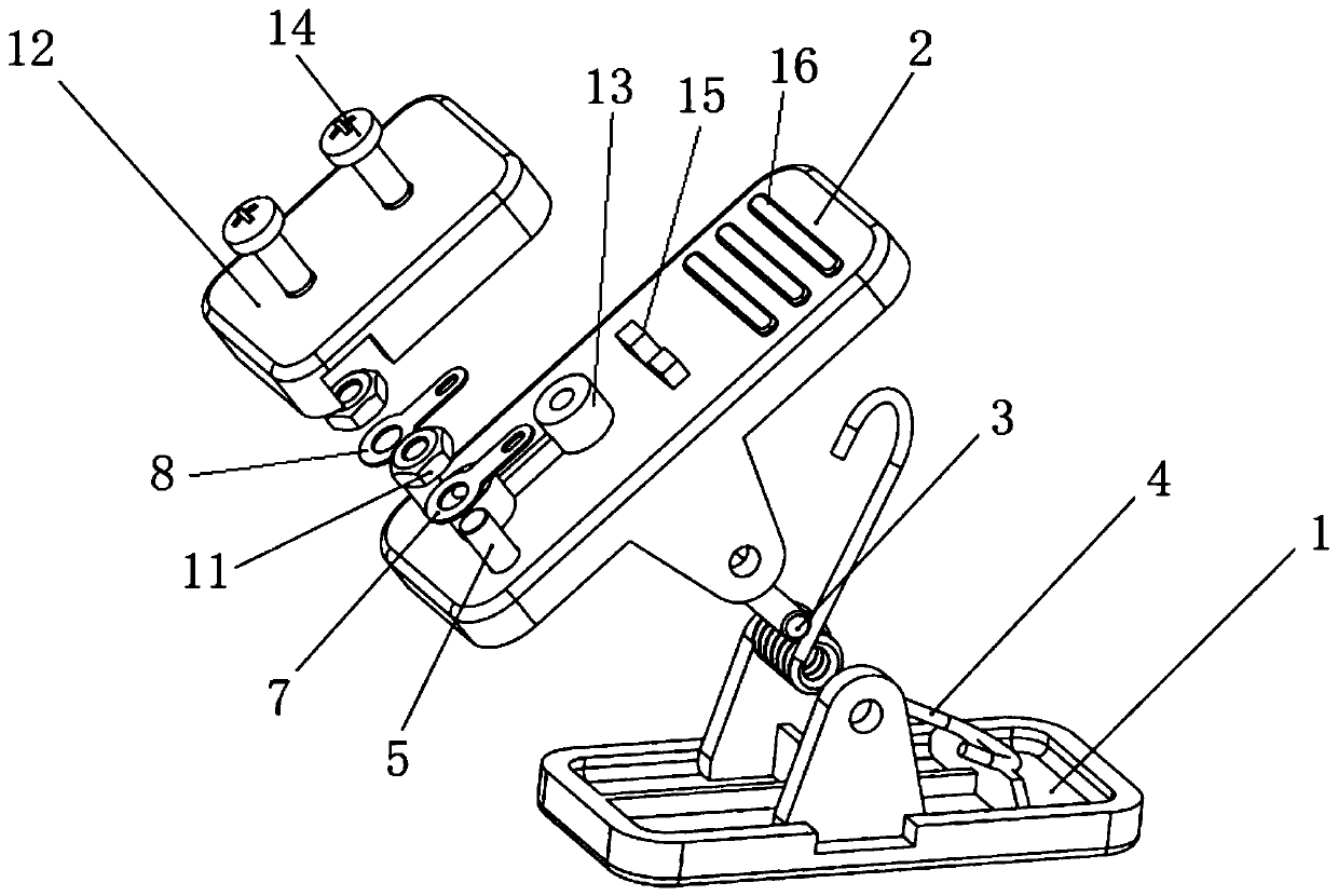 External power supply device for gas meter detection