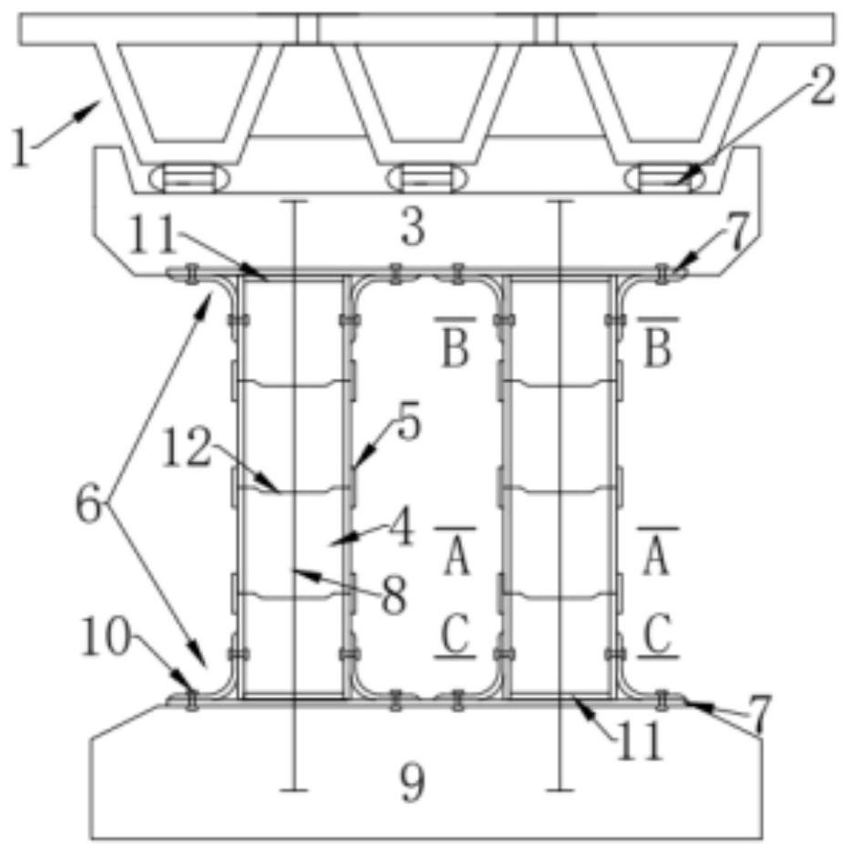 Multi-damping system for segment-assembled swing pier