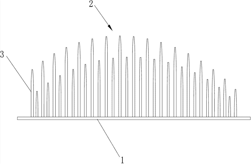 Flexible artificial eyelashes manufactured by injection molding process