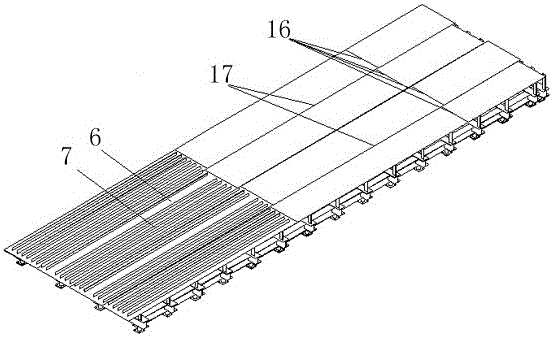 Interchange steel bridge and manufacture method thereof