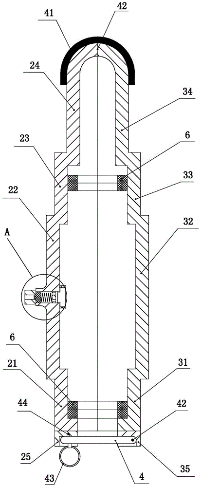 Secondary circuit wire core protection sleeve