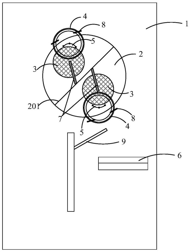 Grinding device, grinding machine and grinding method