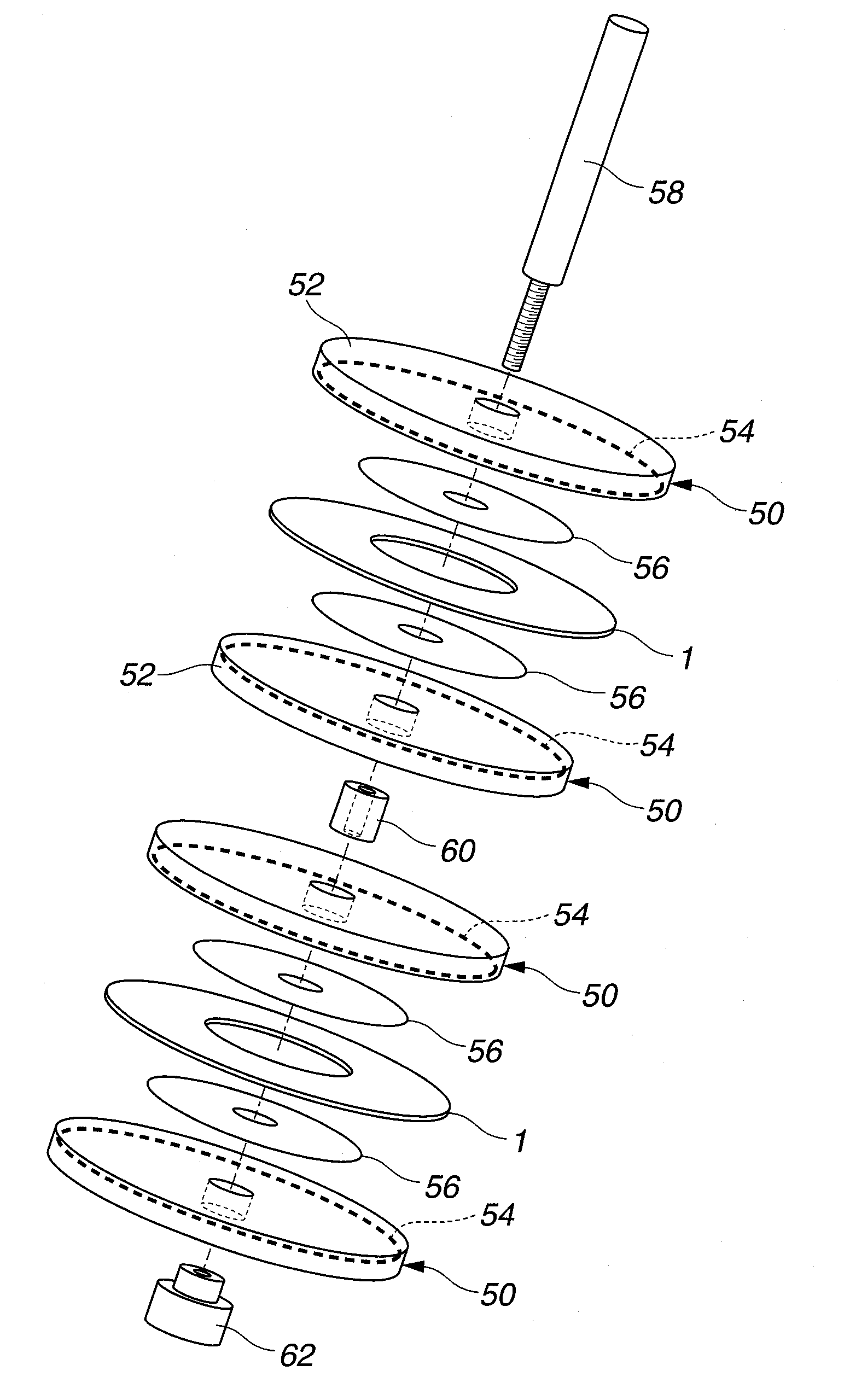 Method and jig assembly for manufacturing outer blade cutting wheel