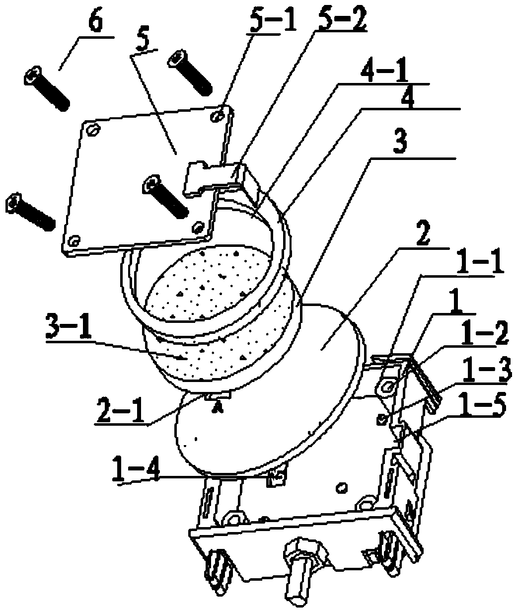 A surge protector adopting a box-type fastening assembly structure