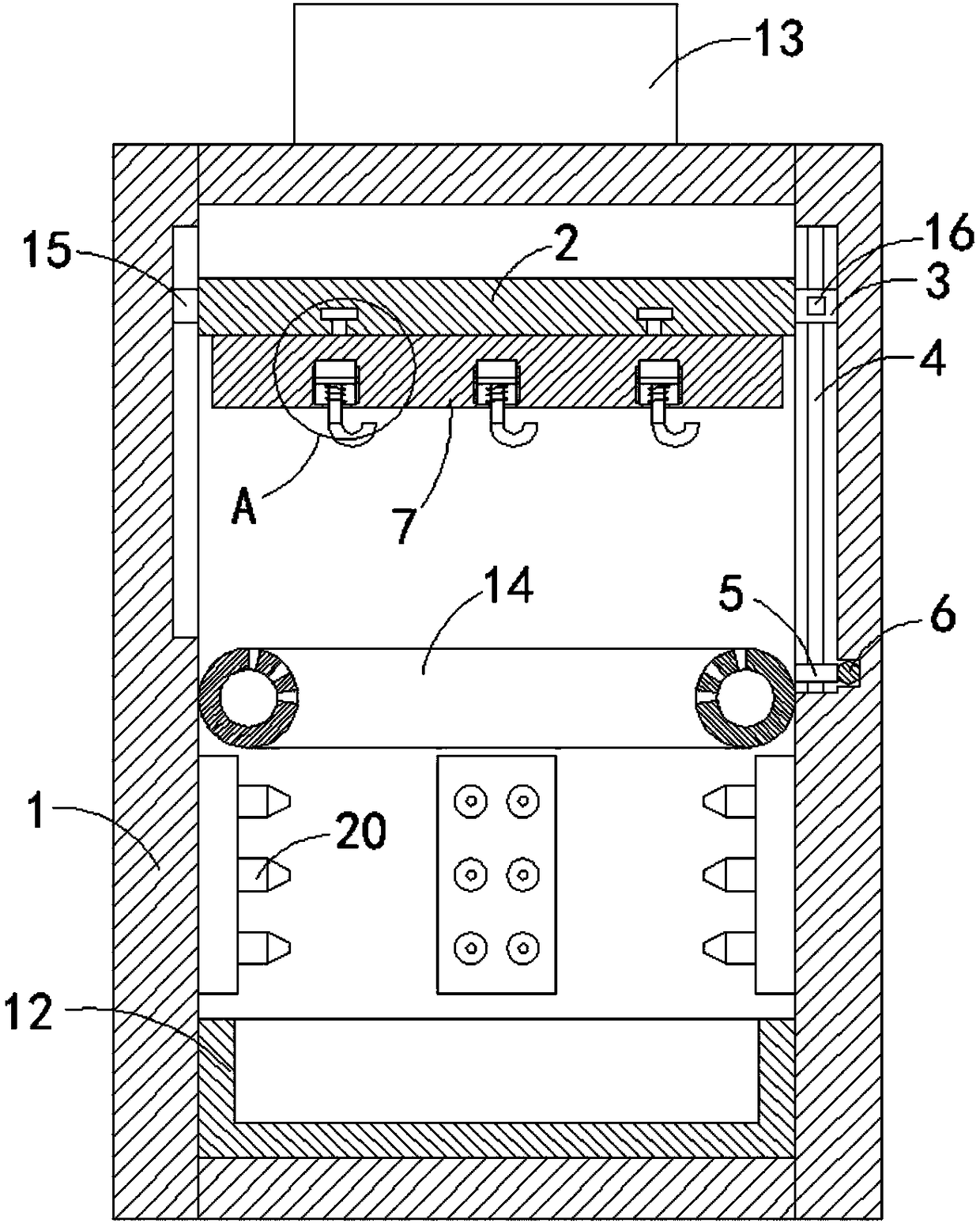 Medical device cleaning and drying device