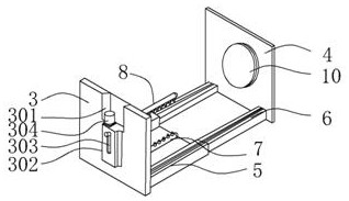 Cement culvert pipe inside and outside coating device