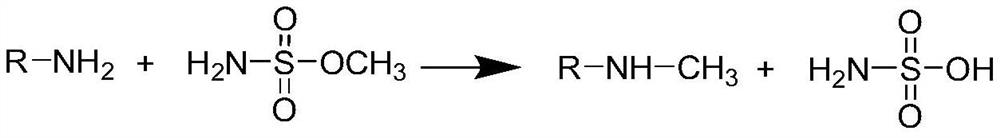 Method for detecting methyl sulfamate in free amino drug