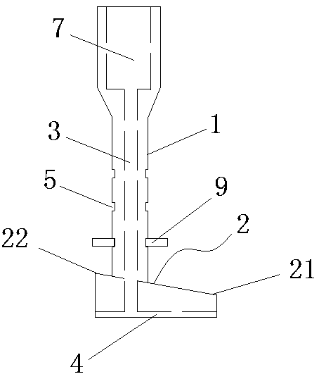 Dry hanging drill bit