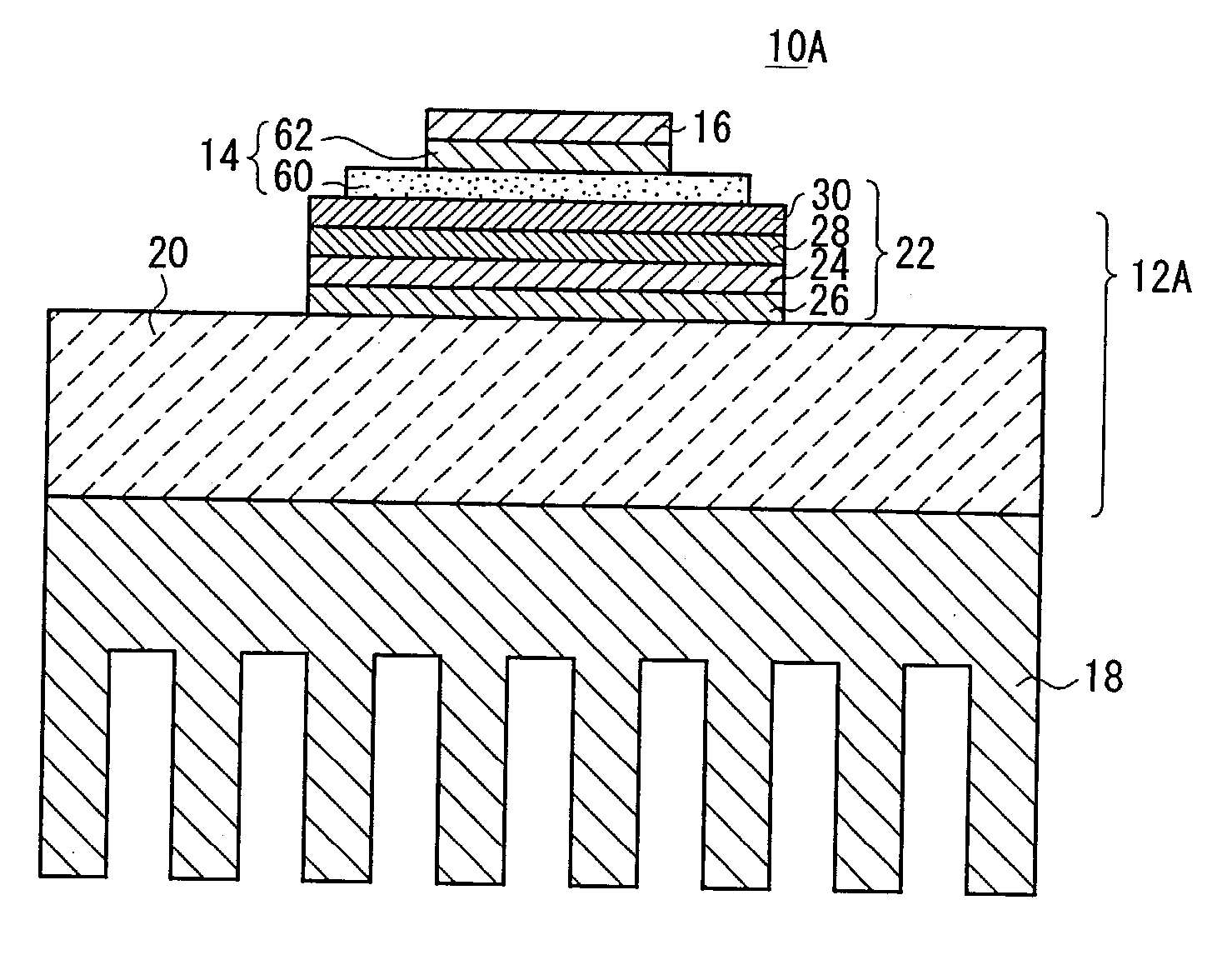 Member for electronic circuit, method for manufacturing the member, and electronic part
