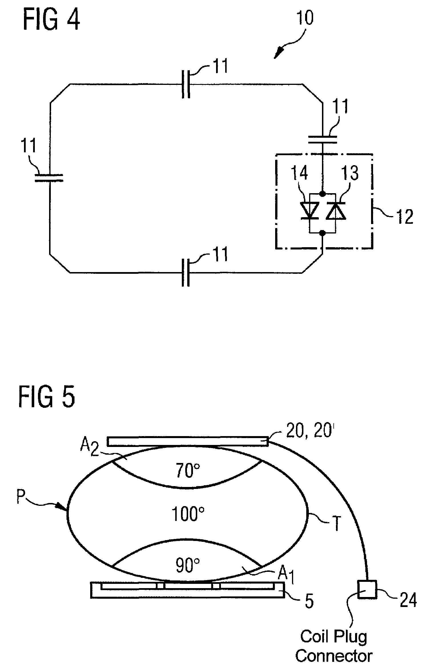 Magnetic resonance apparatus, method and auxilliary coil element for manipulation of the B1 field