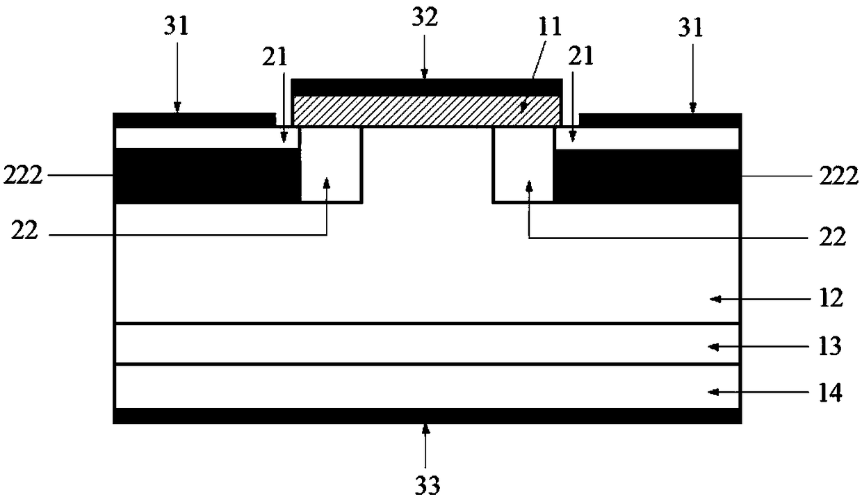 Short circuit robustness improvement IGBT (insulated gate bipolar transistor) and preparation method thereof