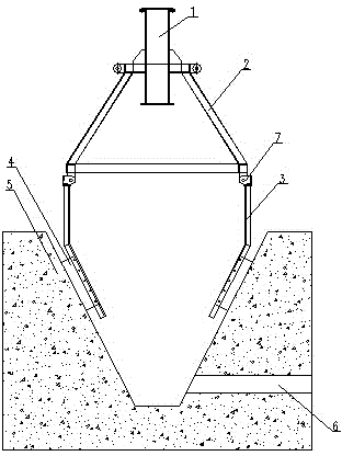 Support-free rotary mud scraper