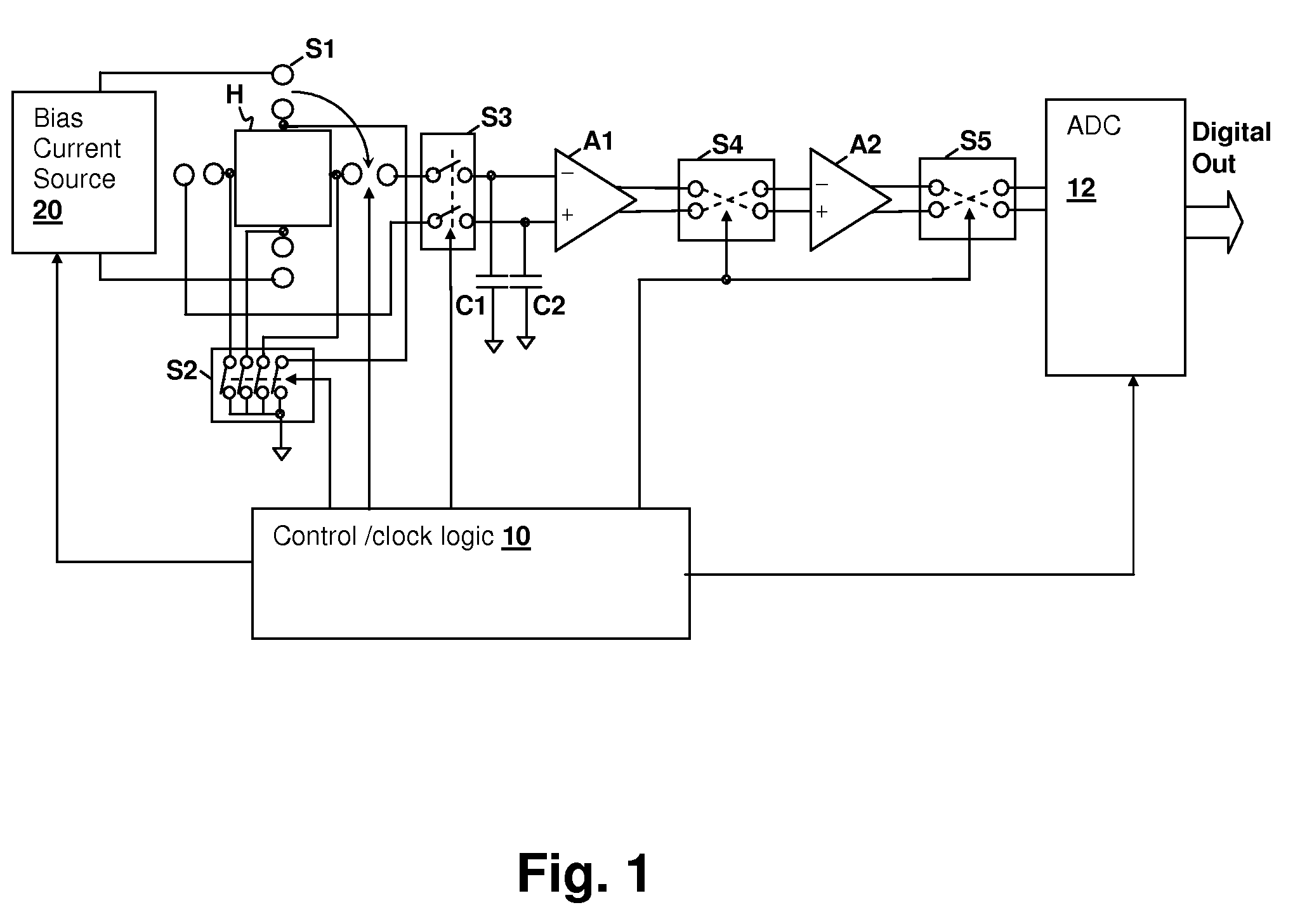 Temperature and process-stable magnetic field sensor bias current source