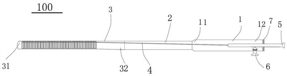 Tube flow control device for laparoscopic surgery