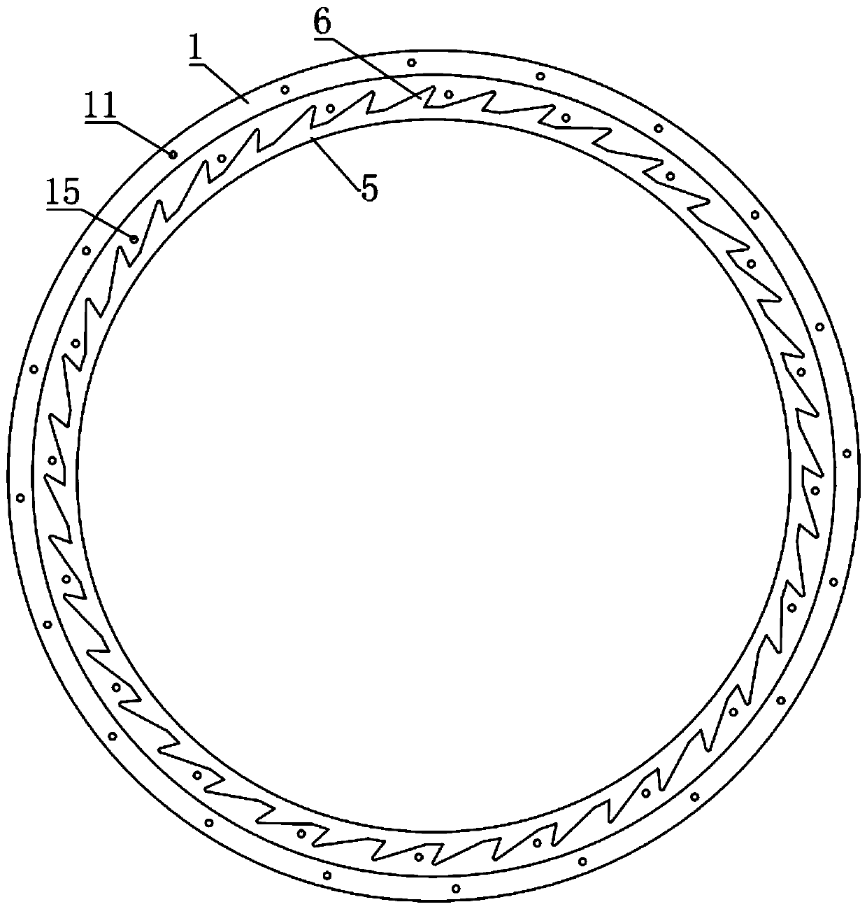 Preparation method of bearing retainer with cooling and wear-resistant structure for robot
