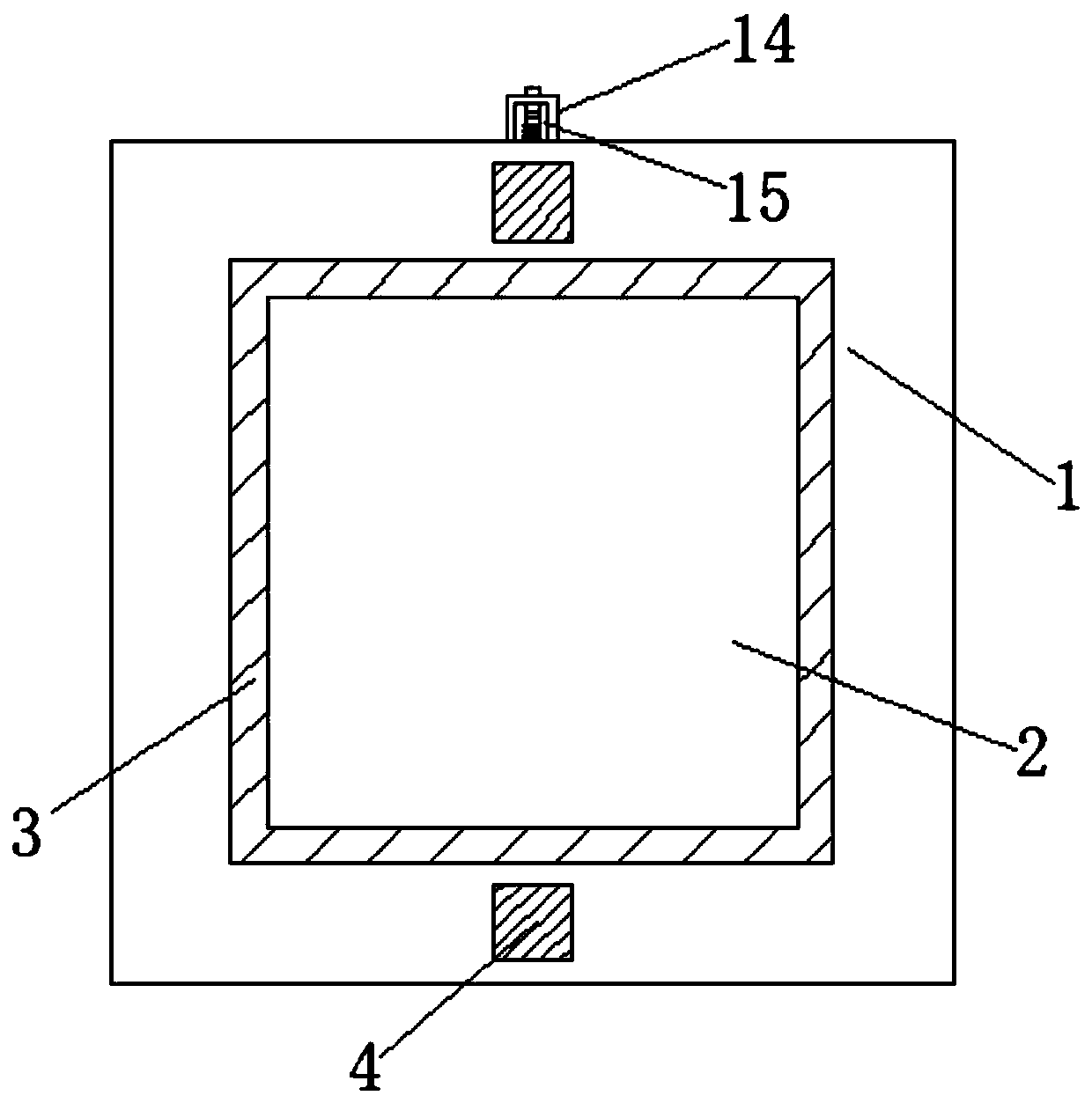 Data line storage device with good sealing performance