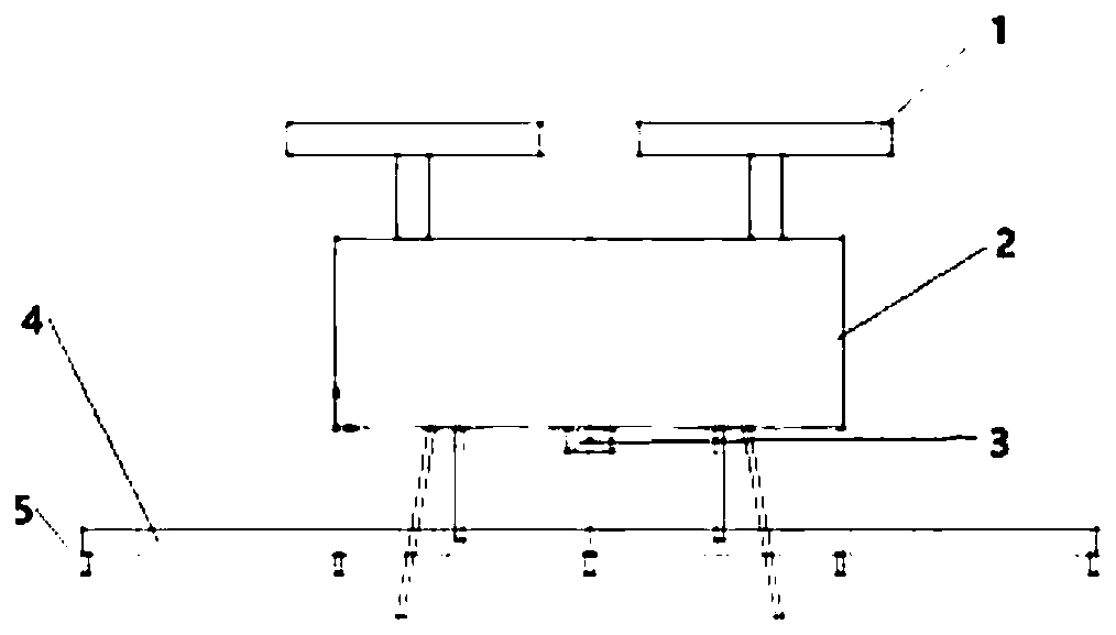 Height control method for near-crop flight of plant protection unmanned aerial vehicle